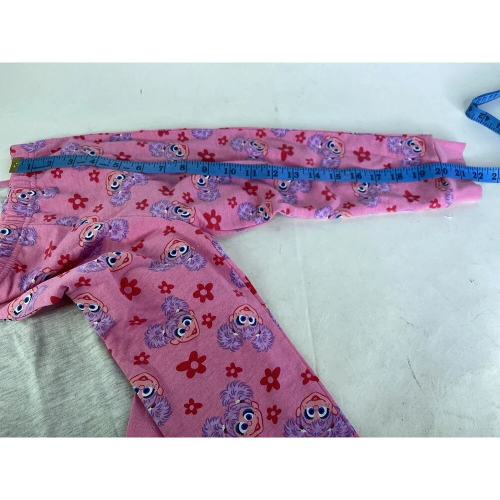 Sesame Street Abby Cadabby 2 Piece Long Sleeve Top Pants Outfit Set Girls 3T